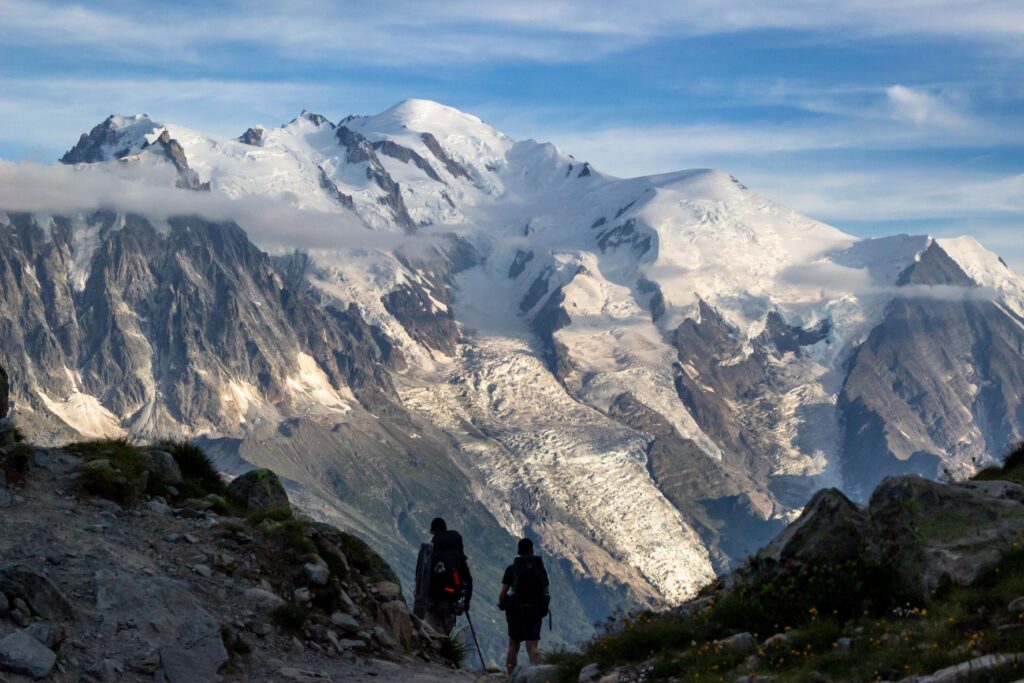 Tour du Mont Blanc: dechberoucí výhledy na Mont Blanc