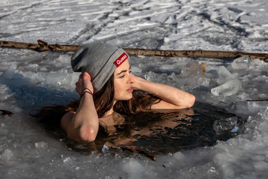 Zdenka Kolářová - otužování v ledu - otužování žen